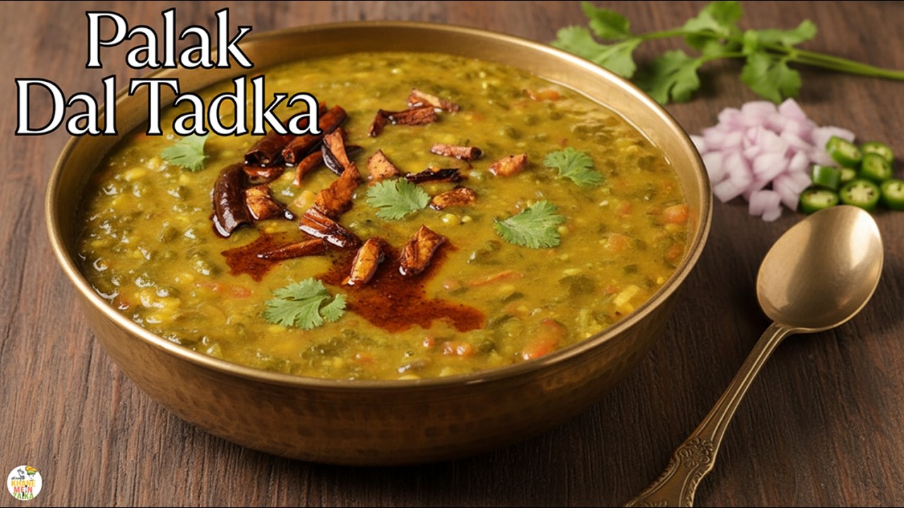 Winter Special Dal Palak | Restaurant Style Recipe | Toor Dal recipe