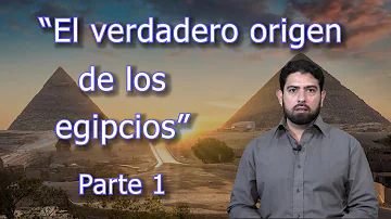 ¿De quién descendían los egipcios?