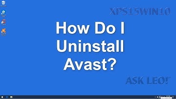 How Do I Uninstall Avast?