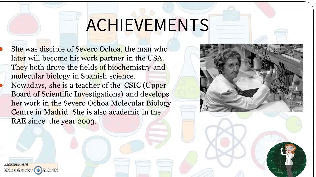 MARGARITA SALAS English version YouTube