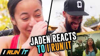 Jaden Newman OPENS UP About Making I RUN IT! Reacts To Seeing Music Video For FIRST TIME!