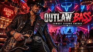 Outlaw Bass 🤠 Cowboy Techno Energy | Dark Country Techno, Heavy Bass & Electric Guitar Mix