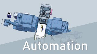 Automation Werkzeugmaschine müga compact picker