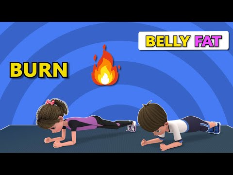 7 DAY CHALLENGE: BURN BELLY FAT FOR KIDS!| Kids Exercise