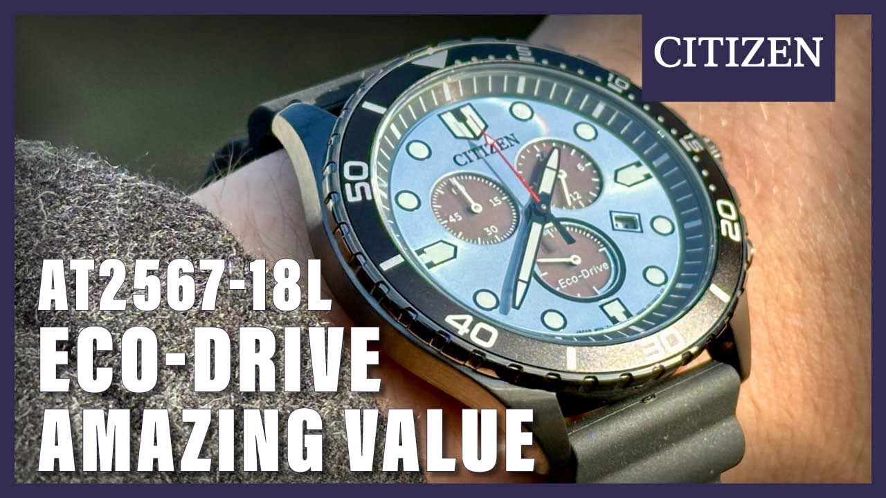 Unboxing the New Citizen AT2567-18L - YouTube