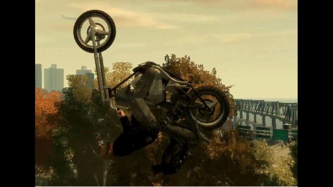 GTA IV Bike Physics Part 7
