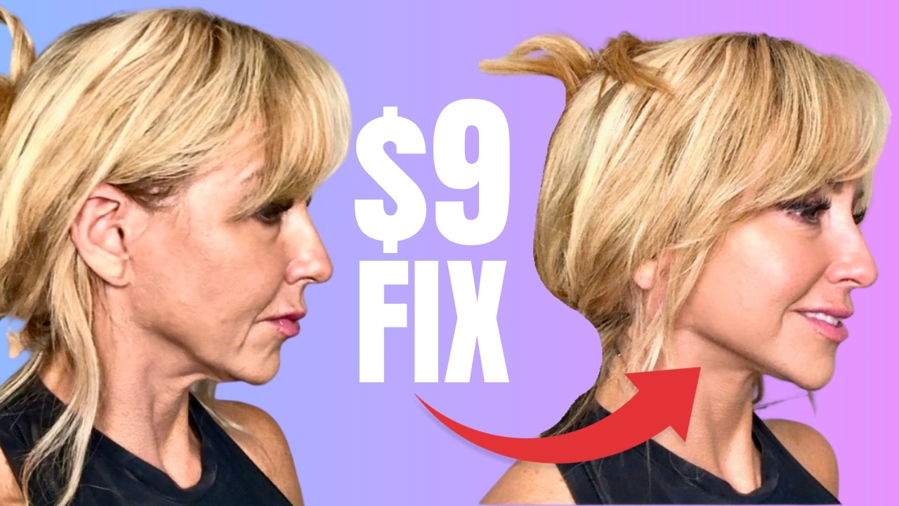 Jowls, Neck Lines & Sagging Skin GONE in 5 Minutes (No Surgery!)