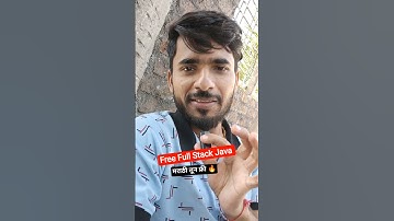 Full Stack Java Freee मराठी तून 💯 IT JOB Fix ✅ #fullstackjava #javafullcourse #marathi