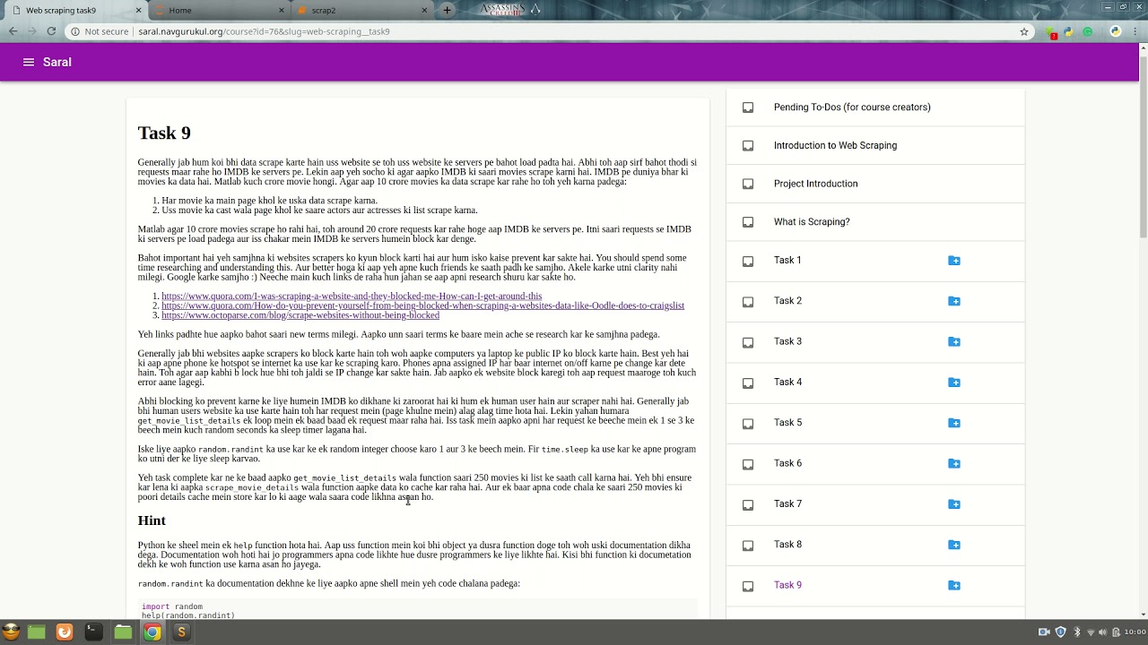 Task 9 | IMDB Course