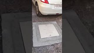 SIMTEX FRP MANHOLE COVER LOAD TESTING