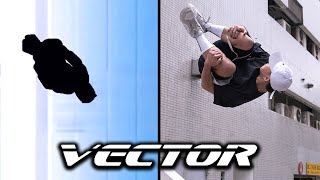 Vector ALL Tricks In Real Life - Part 1 ( Parkour Game ) | Highnoy