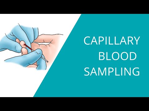 Capillary Blood Collection - How to collect a capillary blood sample by finger prick