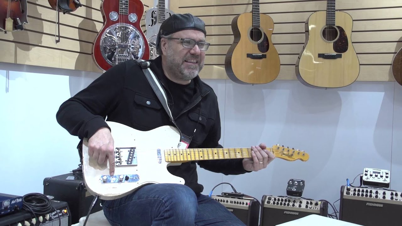 NAMM 2016 - Fishman Greg Koch Fluence Telecaster Pickups