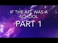 If the afl was a school part 1