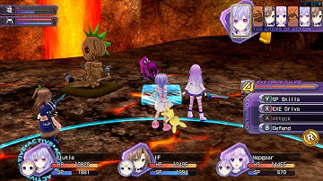 [PC] Neptune Re;birth1 - Dungeon exploration: Naasne Volcano
