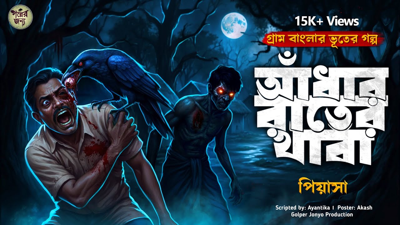 আঁধার রাতের থাবা – Gram Banglar Vuter Golpo | Bengali Horror Story