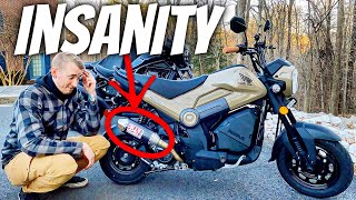 Does An $1,800 Honda Navi Really Need A $500 Yoshimura Exhaust??