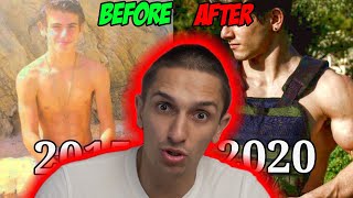 Calisthenics Guy Reacts Scarxlus 4 Years Transformation