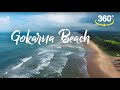 Gokarna Beach | Travel Vlog | Less Explored Beaches | Mini Goa | Karnataka | India | 360º Video
