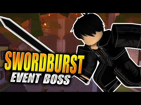 Defeating The New Event Boss In Swordburst 2 In Roblox Ibemaine - roblox sword burst 2 secrets and boss routes youtube