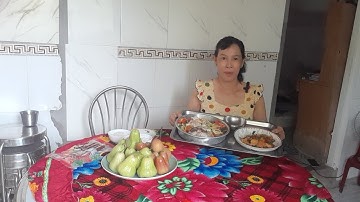 hôm nay mình nấu canh chua bông so đũa với cá ngát nghe cả nhà