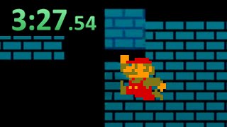 How fast can we learn the best speedrun trick in Super Mario Bros?