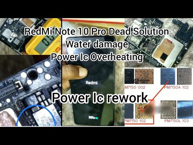 Redmi Note 10 Pro dead solution | Mi Note 10 Pro water damage 