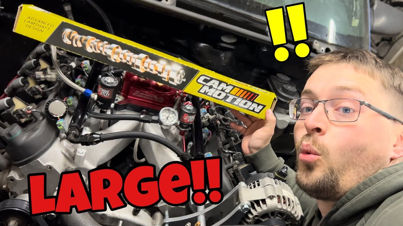 I Installed a HUGE Cam in my 6.0 Ls S10! // Cam Motion Junkyard Dog Swap
