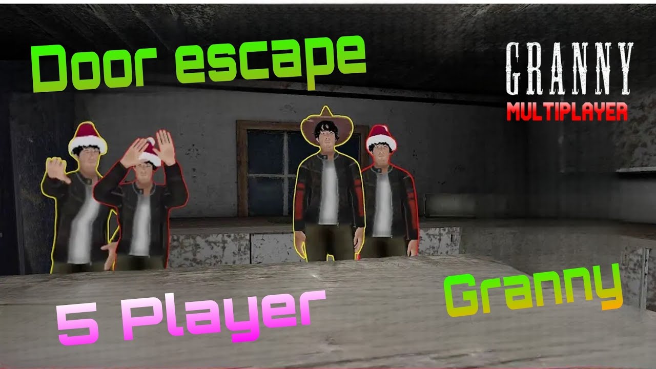 Multiplayer Granny Door Escape Gameplay.... Door Escape.... Granny ...