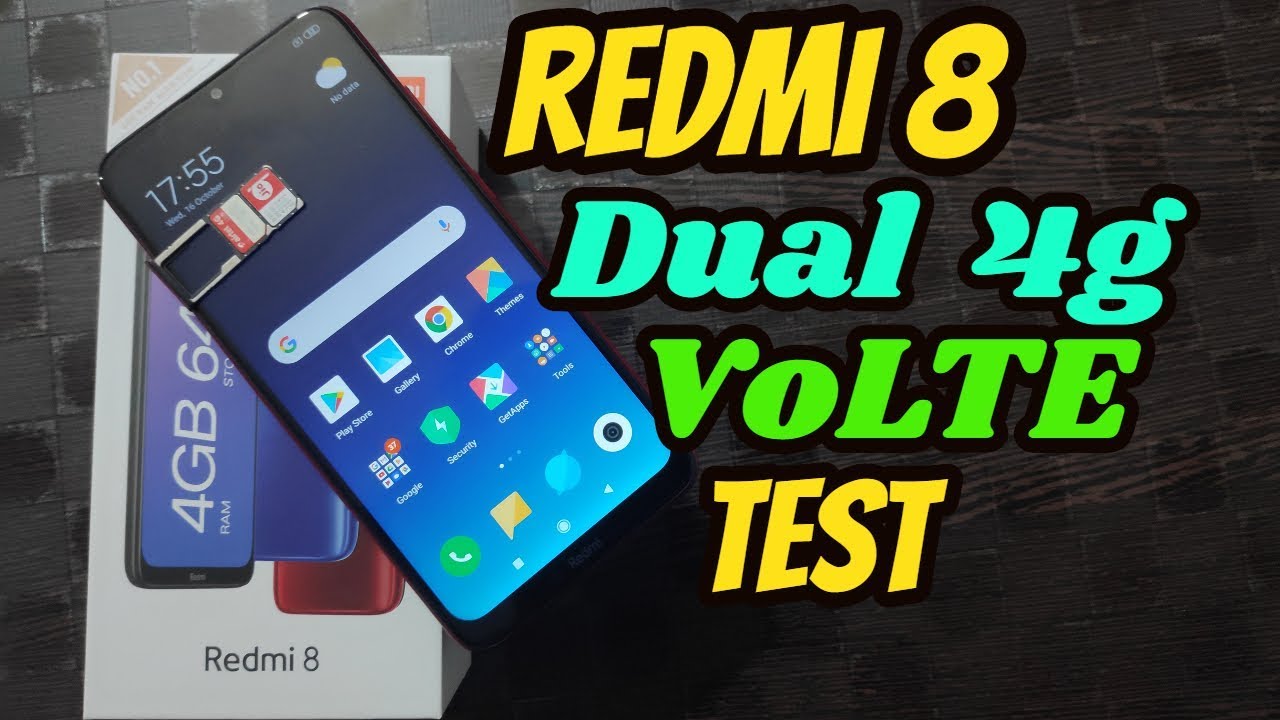 [Hindi]Dual VoLTE Support On Redmi 8,Airtel & Jio SIM Together Test review structure