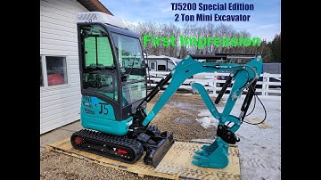 JT5200 2 Ton Mini Excavator First Impression