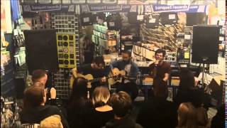 Video thumbnail of "In Hearts Wake - Wildflower (acoustic) at Banquet Records"