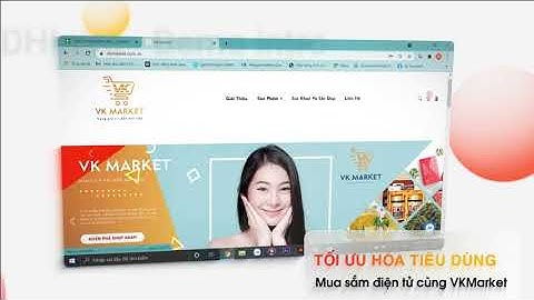 Intro giới thiệu web, thương thiệu VK Market - DHIntro, Nhận làm video, intro theo yêu cầu