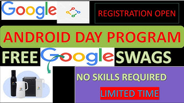 #GOOGLE  Android Program 2022 | Google FREE Swags For Students | Learn Top Skills For Free #GOOGLE
