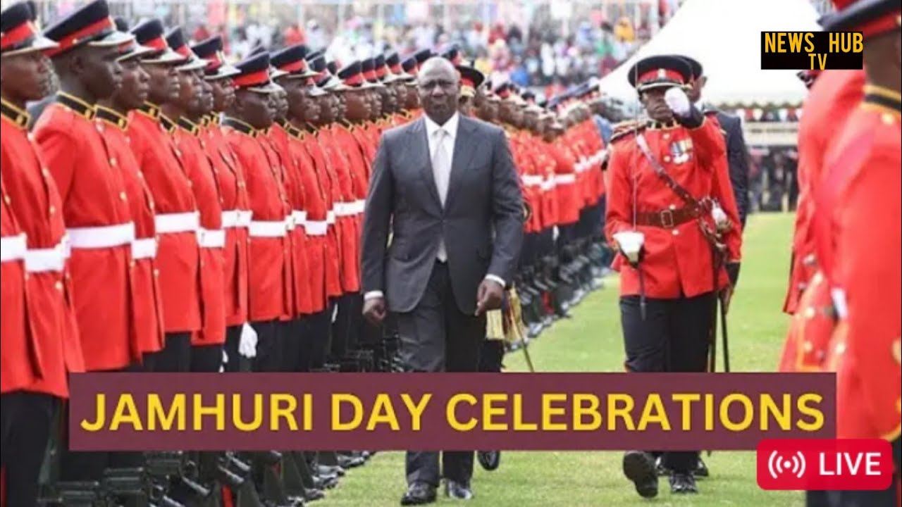 DRAMA AT JAMUHURI DAY CELEBRATION NYAYO STADIUM.