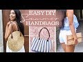 3 DIY Purses | diy purse, diy tote, diy clutch | dollar store diy | ikea diy