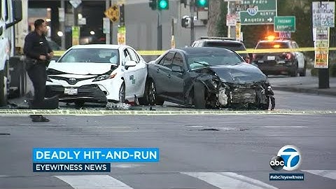 2 innocent victims killed in South LA hit-and-run after suspects flee from attempted traffic stop