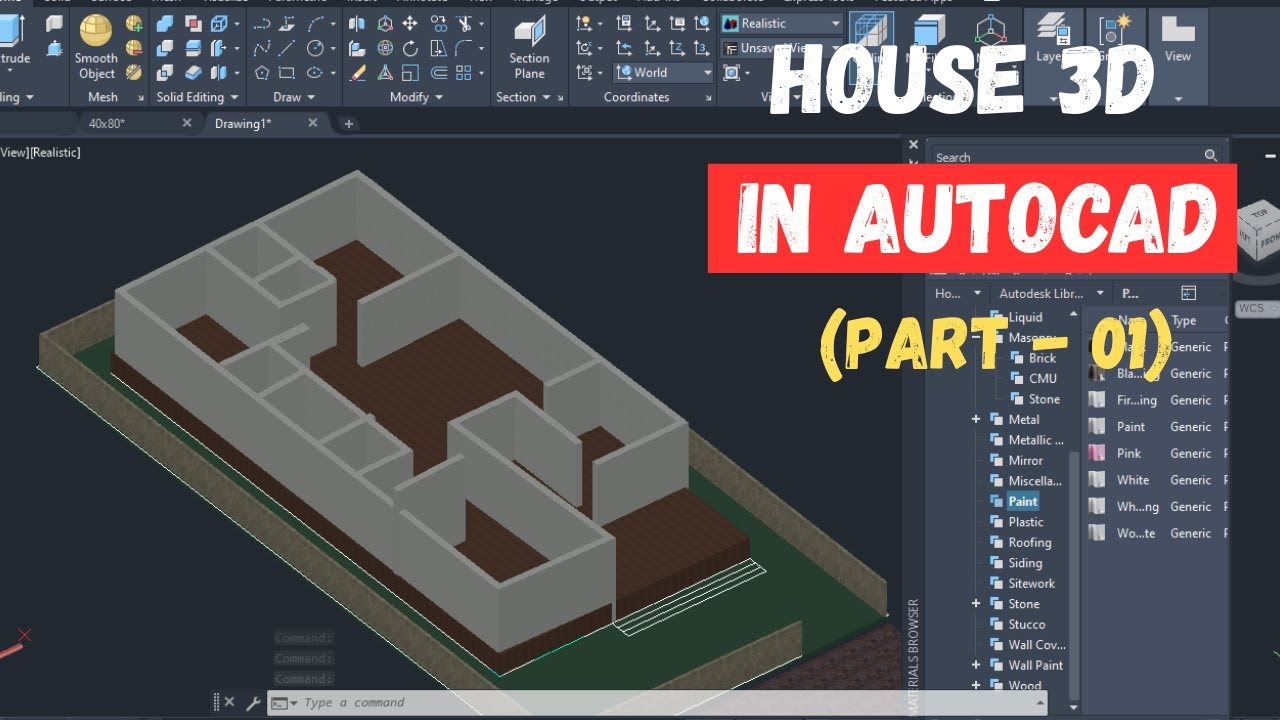 House 3D Design Tutorial | Part 1 | Step by Step Guide - YouTube