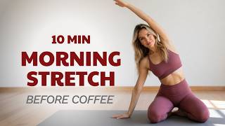 10 Min Gentle Morning Stretch for Beginners No Talking