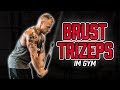 PUSH DAY im Gym | Trainingsplan für Brust, Schulter und Trizeps im Fitnessstudio (Muskelaufbau)