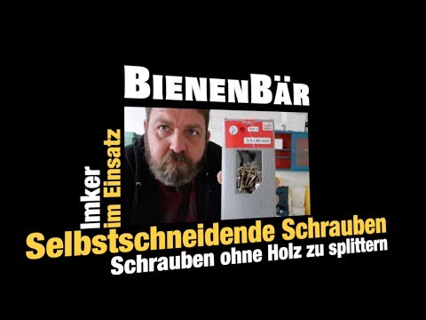 Video: Selbstschneidende Schrauben 