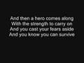 Mariah Carey Hero Lyrics