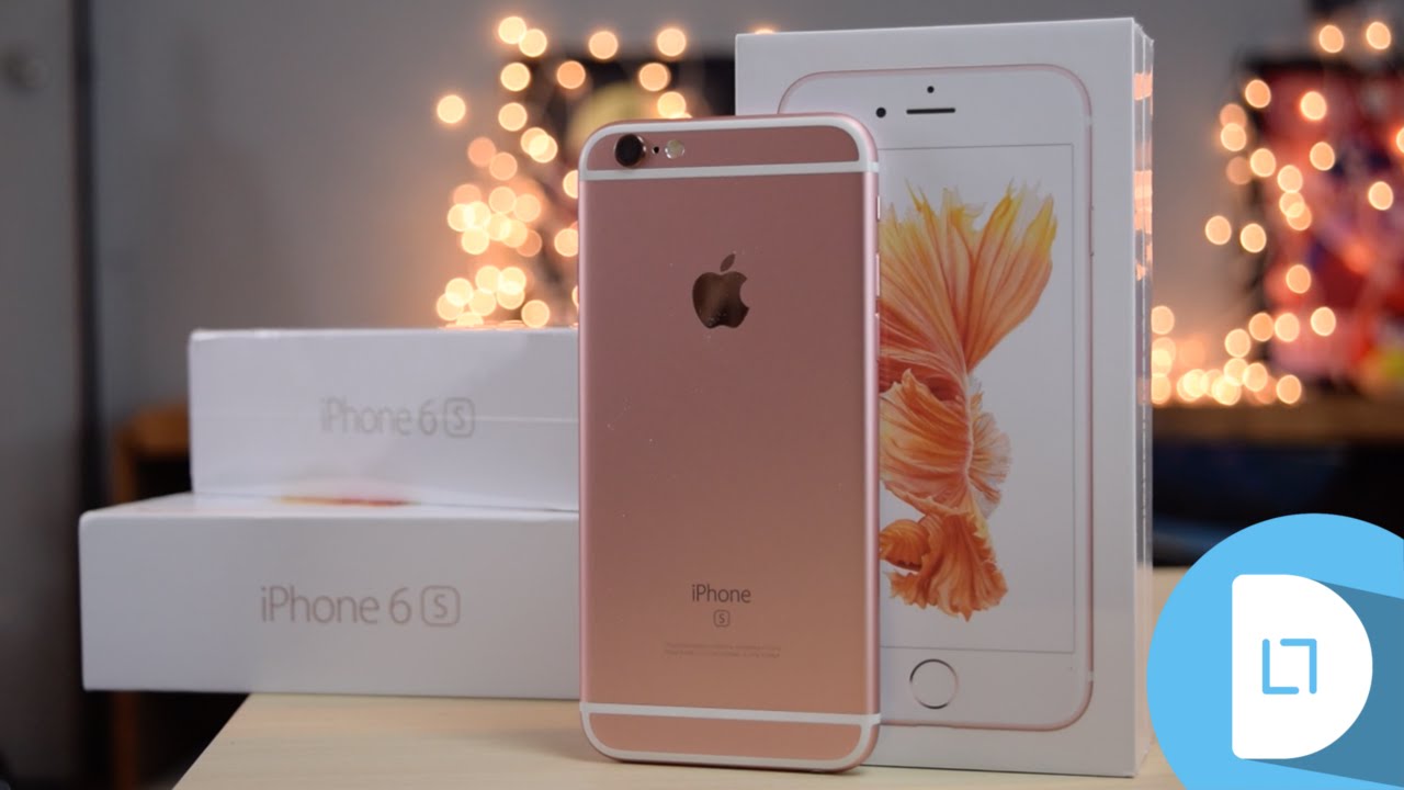 Rose Gold Iphone 6s Unboxing Youtube