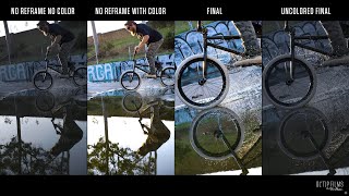 Before After Reframe Color With Freefly Ember 5K 616Fps