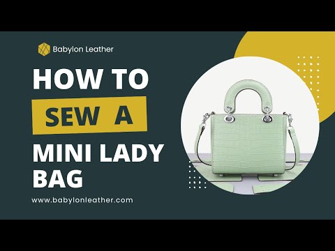 Leather DIY Handbag Kits | Easy Bag Making Projects Turquoise