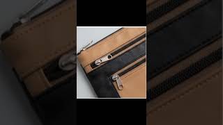 Leather Hand Purse #ledar #pursecutting #sewingidea