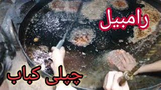 Chapli Kabab  - Rambail kabab Taru jaba(چپلی کباب )