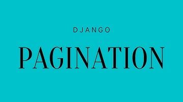How to Paginate Django Query Results