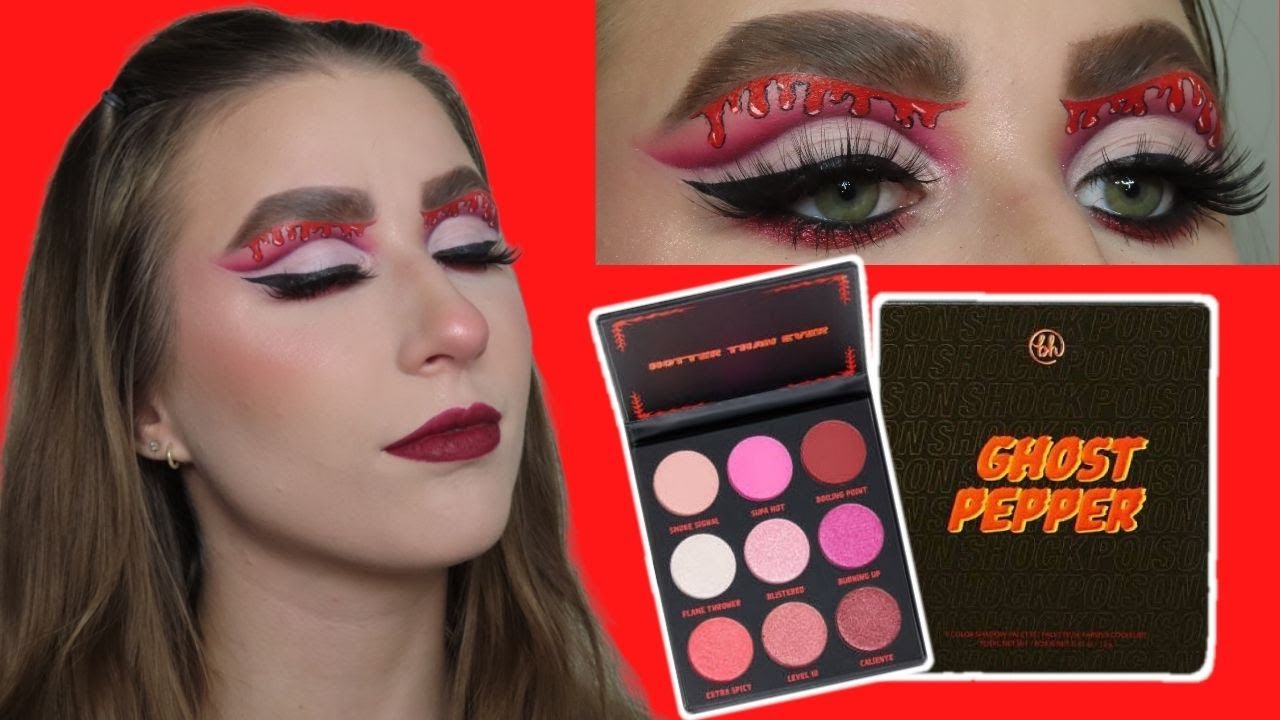 BLOOD DRIP BROWS // BH COSMETICS POISON SHOCK COLLECTION