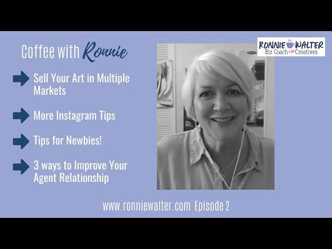 Coffee with Ronnie-Art Licensing Tips for Newbies